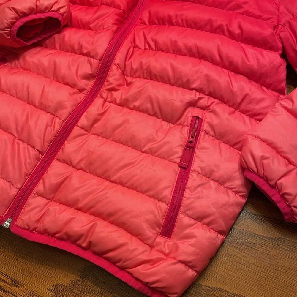 Girls reversible down jacket - Picture 4 of 6